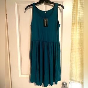 NWT Molerani Dark Teal Sundress (w/side pockets 🤗) - M